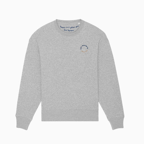 Pullover mit Off Square Logo Offs Dunkelblau